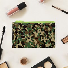 Army Camouflage Cosmetic Bag (xs) by Mariart