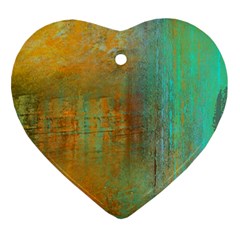 The Waterfall Ornament (heart) by digitaldivadesigns