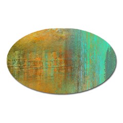 The Waterfall Oval Magnet by digitaldivadesigns