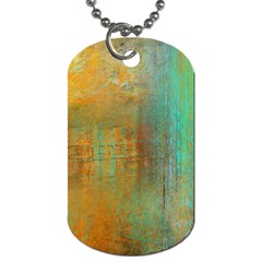 The Waterfall Dog Tag (two Sides) by digitaldivadesigns