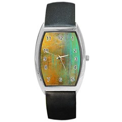 The Waterfall Barrel Style Metal Watch by digitaldivadesigns