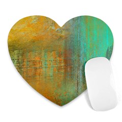 The Waterfall Heart Mousepads by digitaldivadesigns