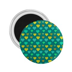 Hearts Seamless Pattern Background 2 25  Magnets by Nexatart