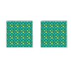 Hearts Seamless Pattern Background Cufflinks (Square) Front(Pair)