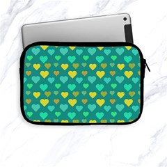 Hearts Seamless Pattern Background Apple Ipad Mini Zipper Cases by Nexatart