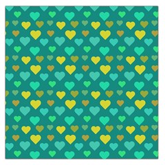 Hearts Seamless Pattern Background Large Satin Scarf (square) by Nexatart