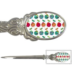 Watercolor Floral Roses Pattern Letter Openers by Nexatart