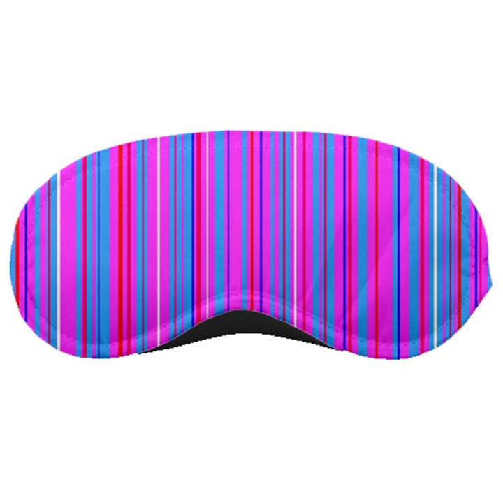 Blue And Pink Stripes Sleeping Masks