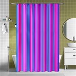 Blue And Pink Stripes Shower Curtain 48  x 72  (Small)  Curtain(48  X 72 ) - 42.18 x64.8  Curtain(48  X 72 )