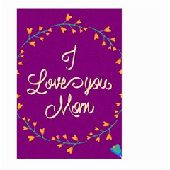 Happy Mothers Day Celebration I Love You Mom Large Garden Flag (two Sides) by Nexatart