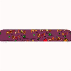 Happy Mothers Day Text Tiling Pattern Small Bar Mats by Nexatart