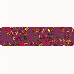 Happy Mothers Day Text Tiling Pattern Large Bar Mats by Nexatart