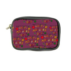 Happy Mothers Day Text Tiling Pattern Coin Purse by Nexatart