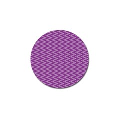 Purple Zig Zag Pattern Background Wallpaper Golf Ball Marker (10 Pack) by Nexatart