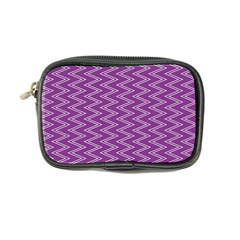 Purple Zig Zag Pattern Background Wallpaper Coin Purse by Nexatart