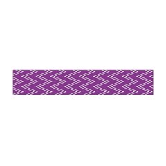 Purple Zig Zag Pattern Background Wallpaper Flano Scarf (mini) by Nexatart