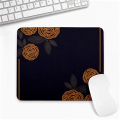 Floral Roses Seamless Pattern Vector Background Large Mousepads by Nexatart