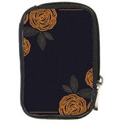 Floral Roses Seamless Pattern Vector Background Compact Camera Cases by Nexatart