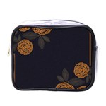 Floral Roses Seamless Pattern Vector Background Mini Toiletries Bags Front