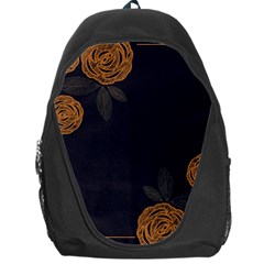 Floral Roses Seamless Pattern Vector Background Backpack Bag