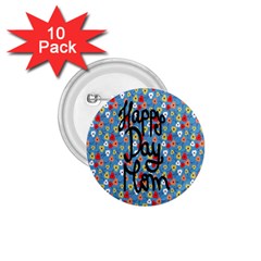 Happy Mothers Day Celebration 1 75  Buttons (10 Pack) by Nexatart