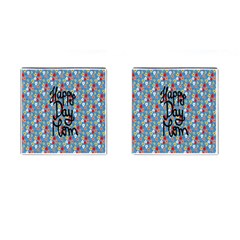 Happy Mothers Day Celebration Cufflinks (square) by Nexatart