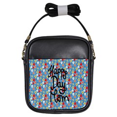 Happy Mothers Day Celebration Girls Sling Bags by Nexatart