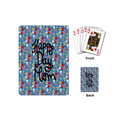 Happy Mothers Day Celebration Playing Cards (mini)  by Nexatart