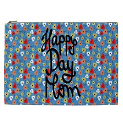 Happy Mothers Day Celebration Cosmetic Bag (xxl)  by Nexatart