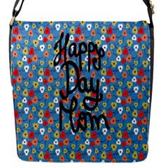 Happy Mothers Day Celebration Flap Messenger Bag (s) by Nexatart