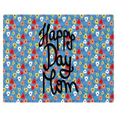 Happy Mothers Day Celebration Double Sided Flano Blanket (medium)  by Nexatart