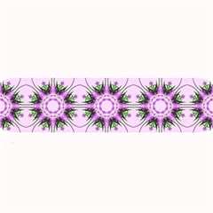 Pretty Pink Floral Purple Seamless Wallpaper Background Large Bar Mats by Nexatart