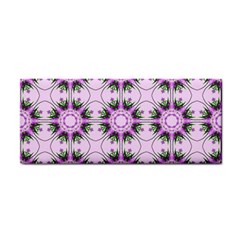 Pretty Pink Floral Purple Seamless Wallpaper Background Cosmetic Storage Cases by Nexatart