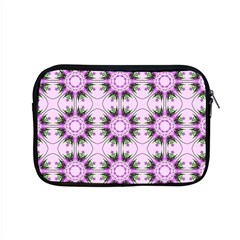 Pretty Pink Floral Purple Seamless Wallpaper Background Apple Macbook Pro 15  Zipper Case