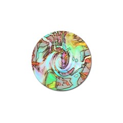 Art Pattern Golf Ball Marker by Nexatart