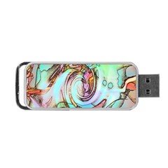 Art Pattern Portable Usb Flash (two Sides) by Nexatart