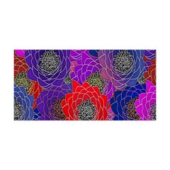 Colorful Background Of Multi Color Floral Pattern Yoga Headband by Nexatart