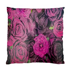 Oil Painting Flowers Background Standard Cushion Case (one Side) by Nexatart