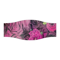 Oil Painting Flowers Background Stretchable Headband