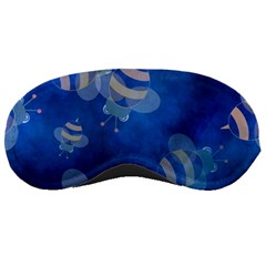 Seamless Bee Tile Cartoon Tilable Design Sleeping Masks by Nexatart