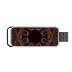 Digitally Created Seamless Pattern Portable Usb Flash (one Side) by Nexatart