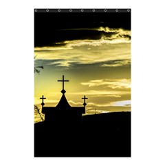 Graves At Side Of Road In Santa Cruz, Argentina Shower Curtain 48  X 72  (small)  by dflcprints