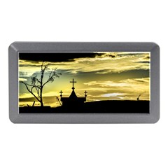 Graves At Side Of Road In Santa Cruz, Argentina Memory Card Reader (mini) by dflcprints