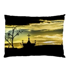 Graves At Side Of Road In Santa Cruz, Argentina Pillow Case (two Sides) by dflcprints