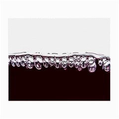 Bubbles In Red Wine Small Glasses Cloth by Nexatart