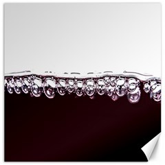 Bubbles In Red Wine Canvas 20  X 20   by Nexatart