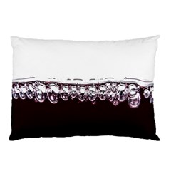 Bubbles In Red Wine Pillow Case (two Sides) by Nexatart