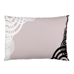 Circles Background Pillow Case (two Sides) by Nexatart