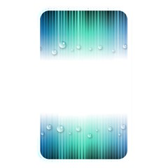 Blue Stripe With Water Droplets Memory Card Reader by Nexatart