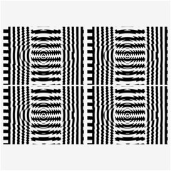 Black And White Abstract Stripped Geometric Background Belt Buckles by Nexatart